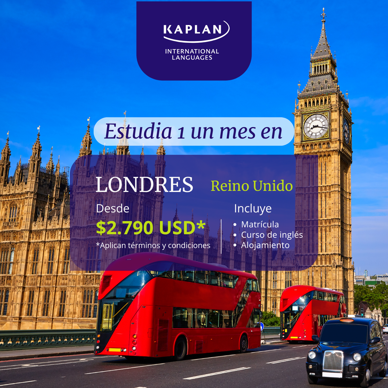 Kaplan International Languages - Latinoamérica Facebook ad