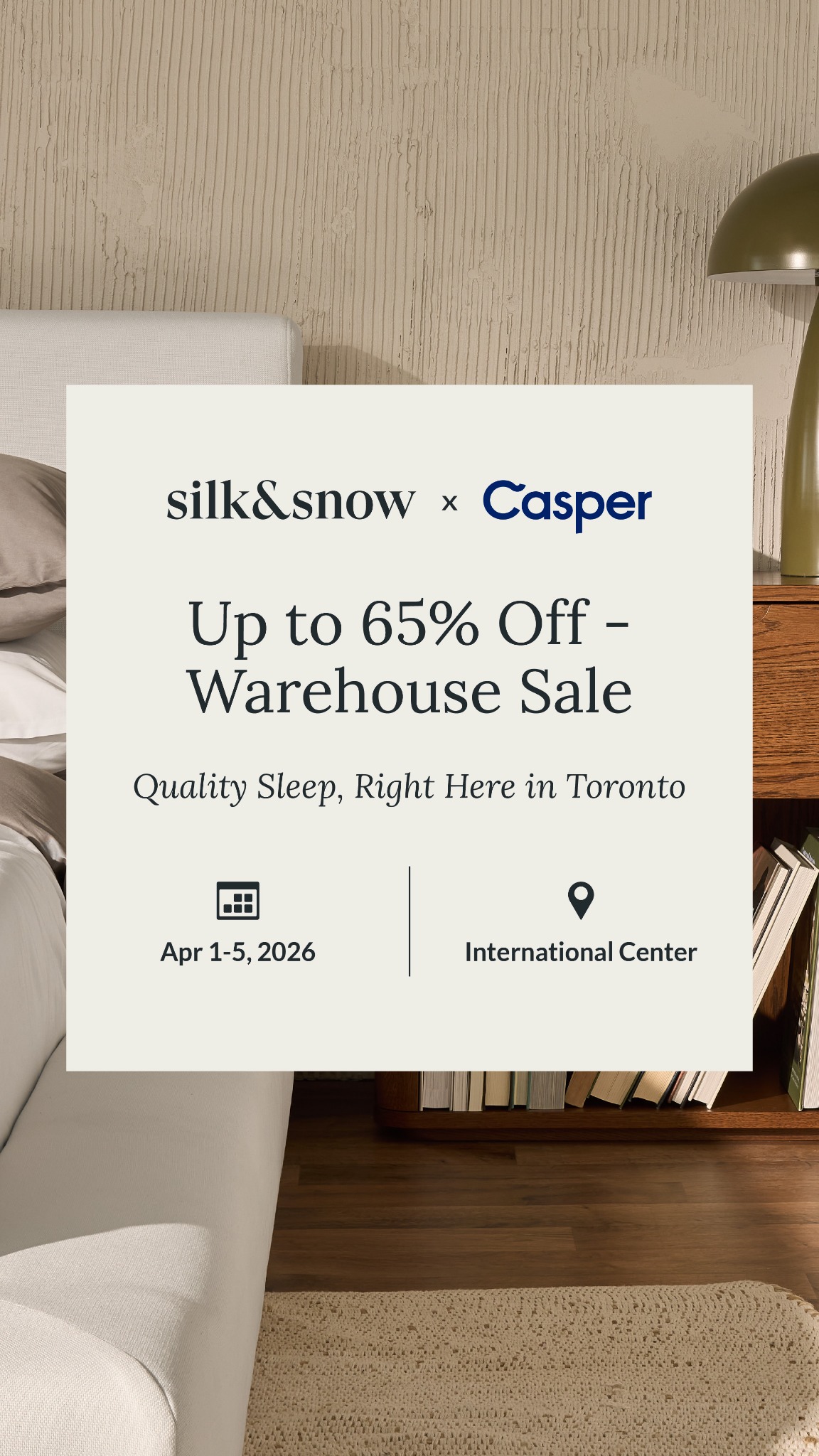 Silk and Snow Facebook ad