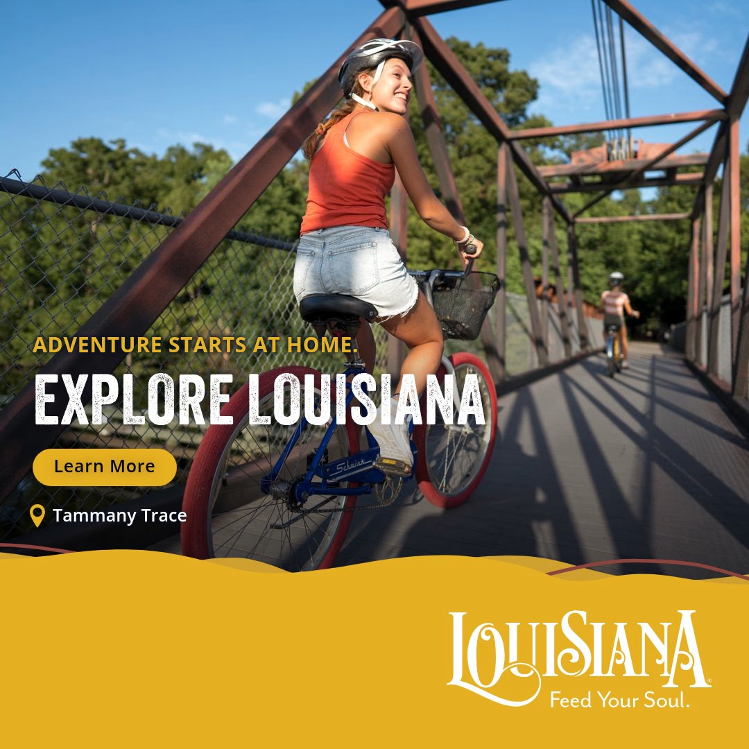 Explore Louisiana Facebook ad