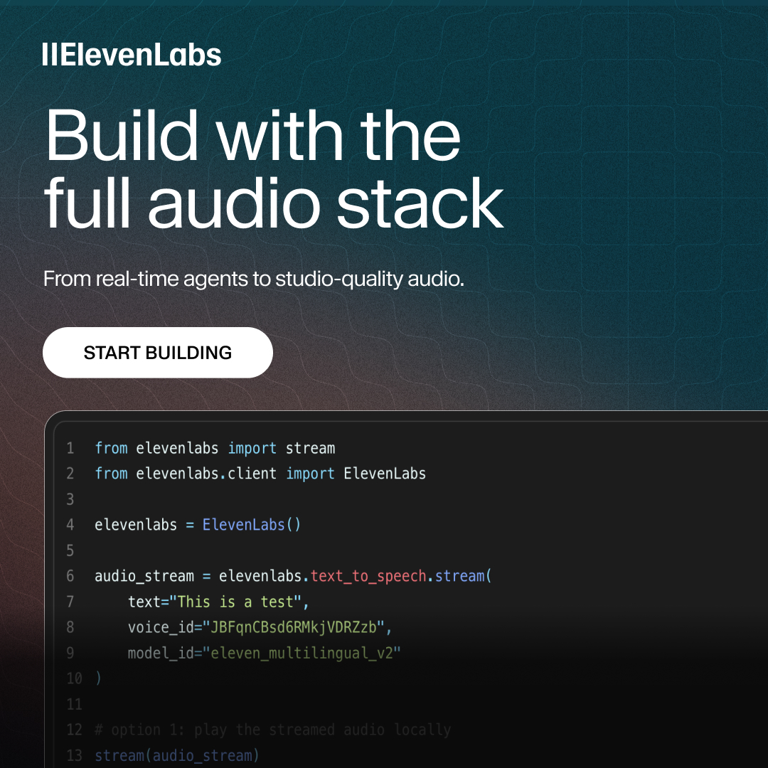 ElevenLabs Facebook ad