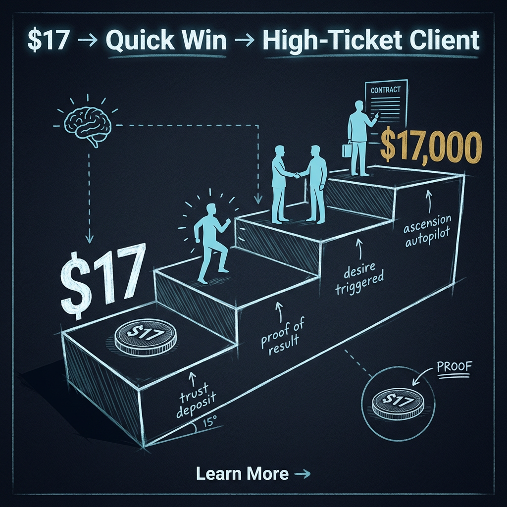 Rapid Ascension System Facebook ad: [10,000 products sold] The backwards funnel printing money…
