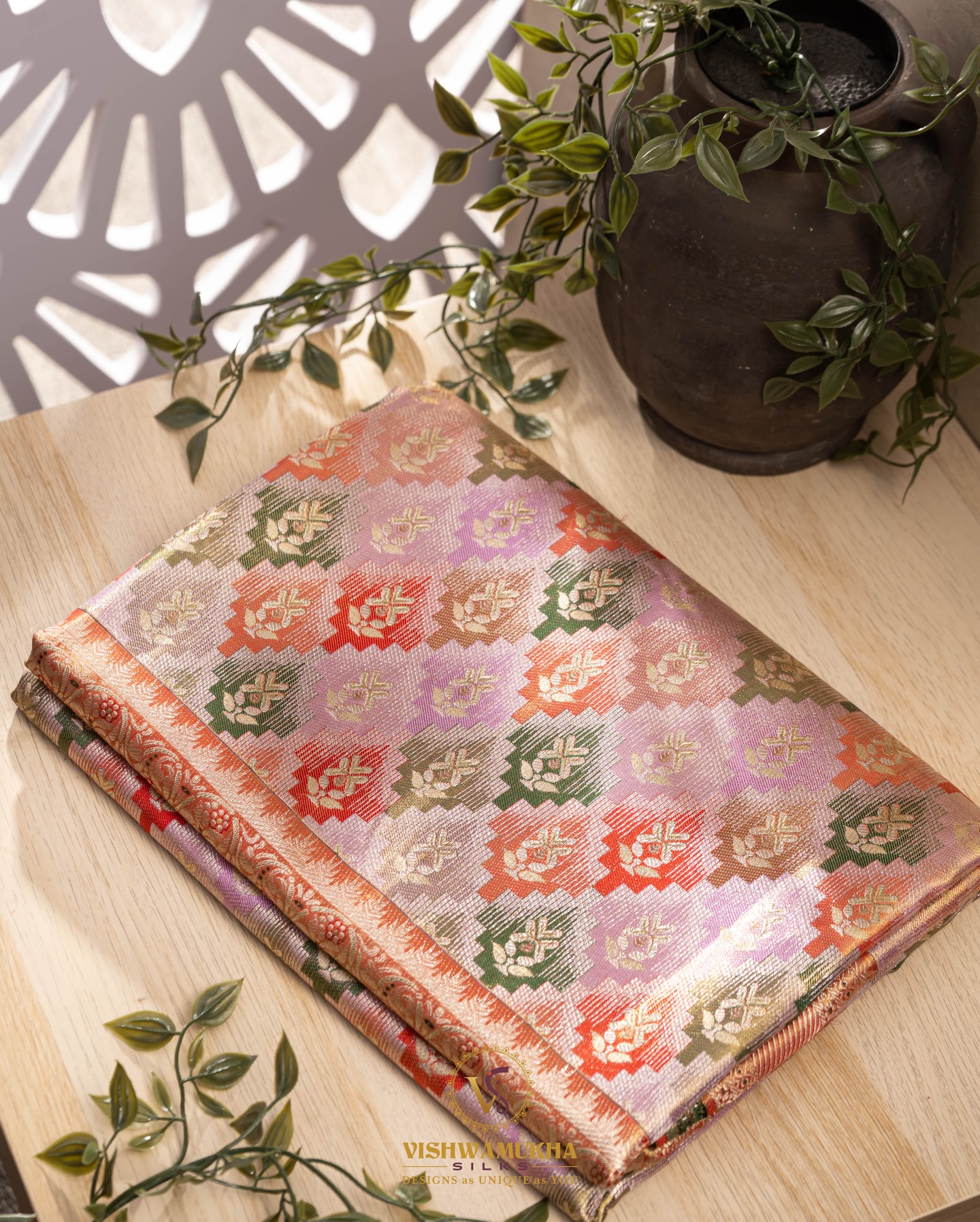 Vishwamukha Silks Facebook ad