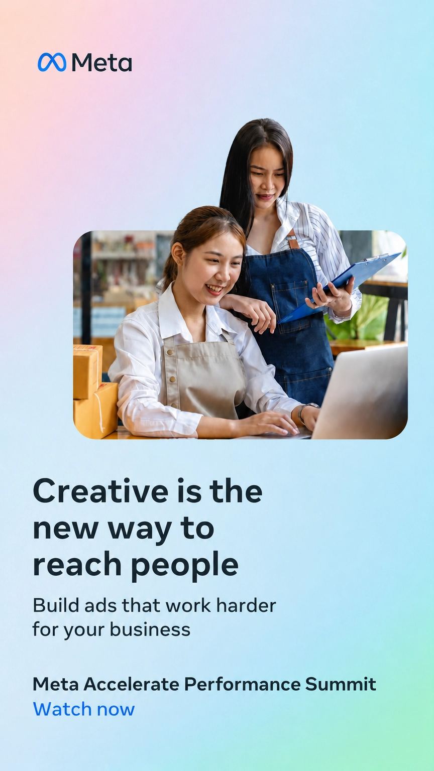 Meta for Business Facebook ad
