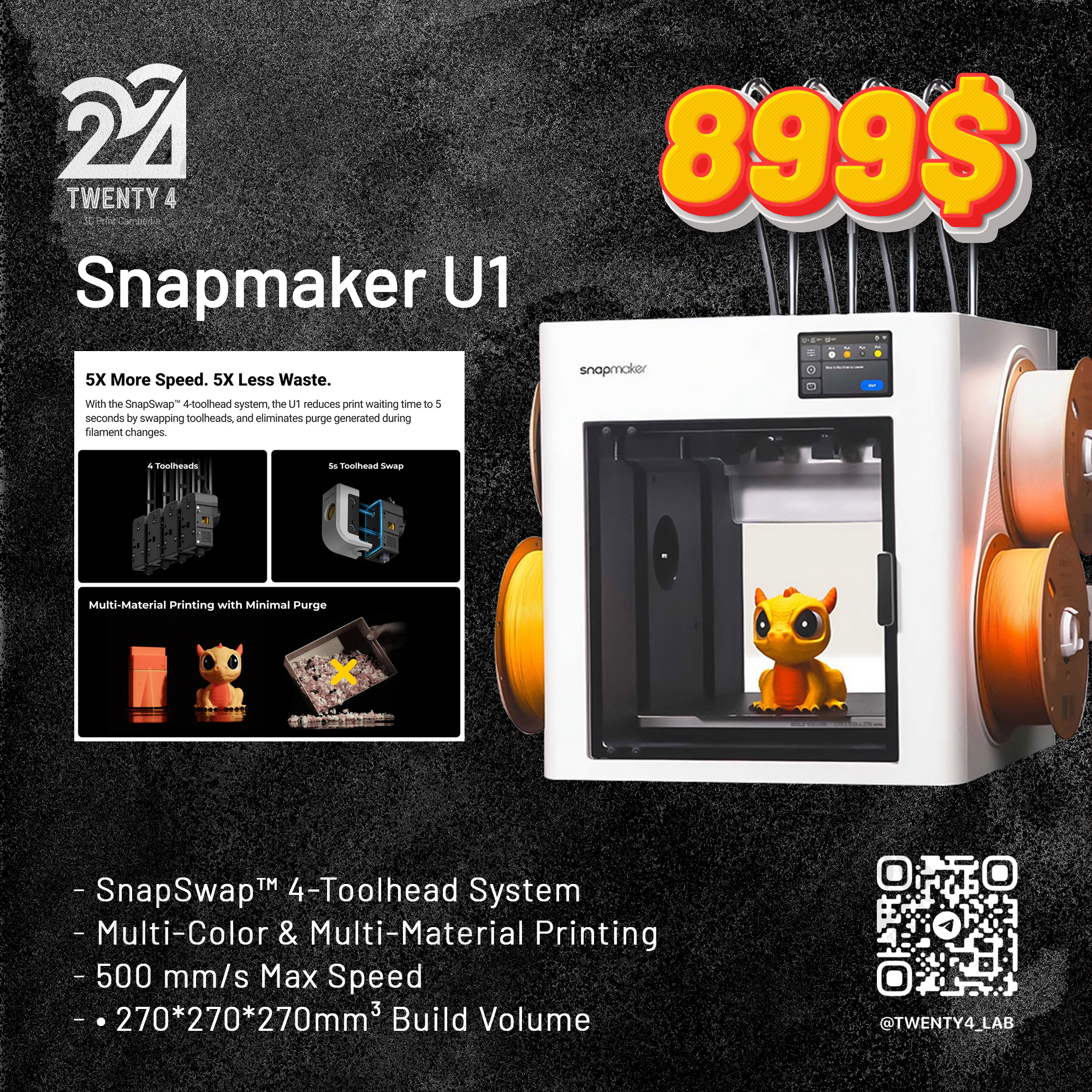 Twenty4 - 3D Print Cambodia Facebook ad