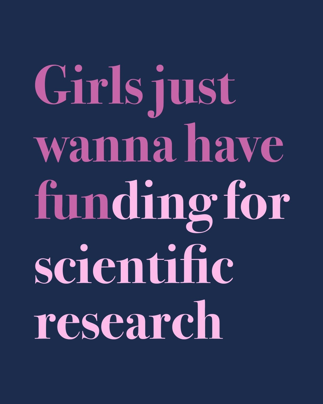 Scientist Apparel Facebook ad: Tag the scientist who deserves a grant AND…