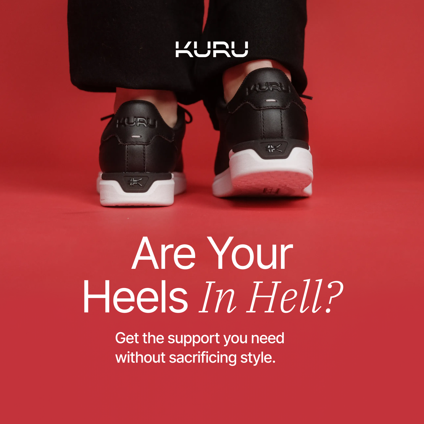 KURU Footwear Facebook ad