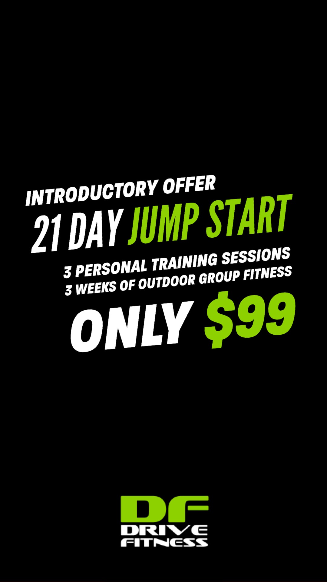Drive Fitness Facebook ad from Jan 29, 2025
