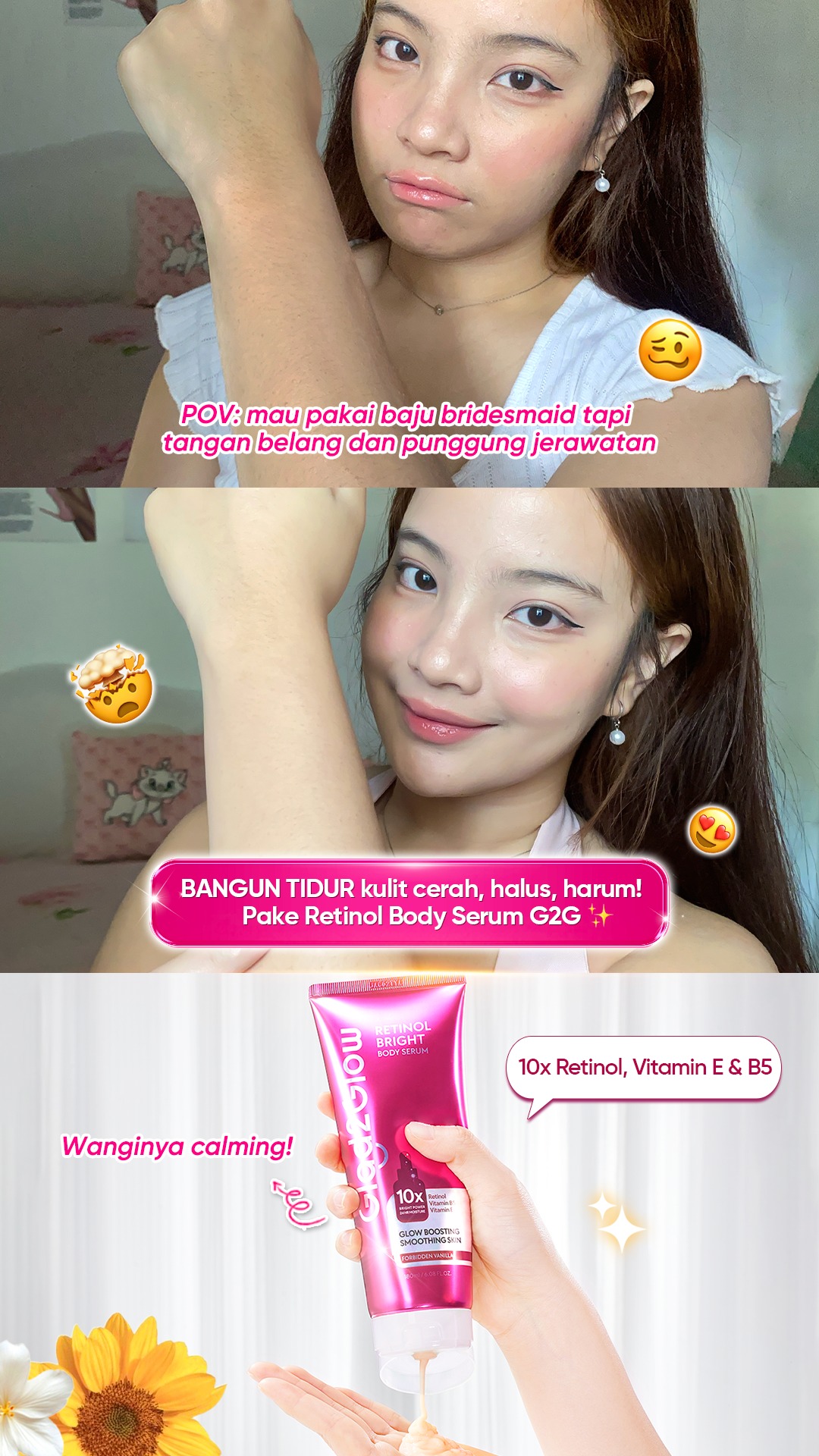 Glad 2 Glow-indo Facebook ad