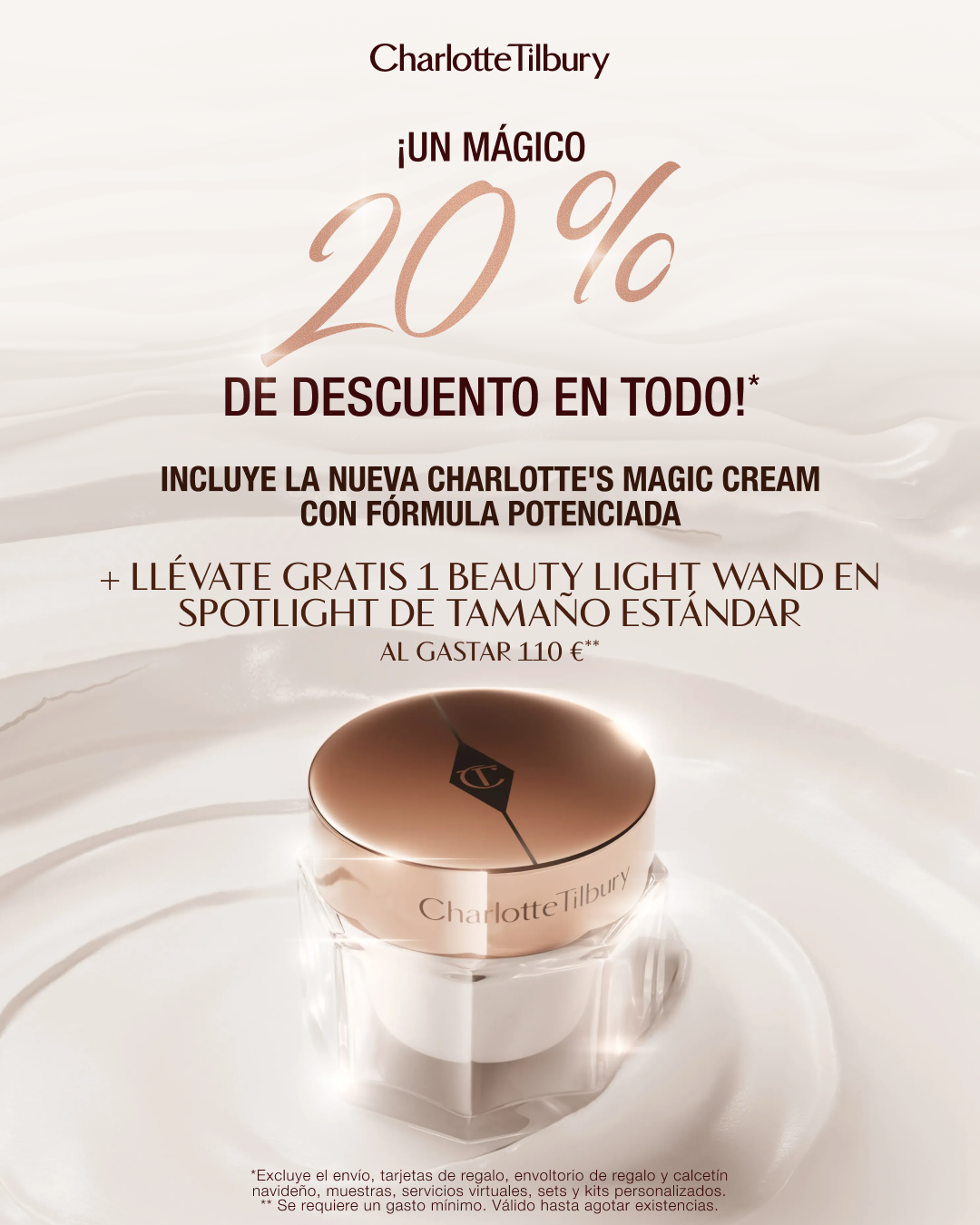 Charlotte Tilbury Skincare Facebook ad