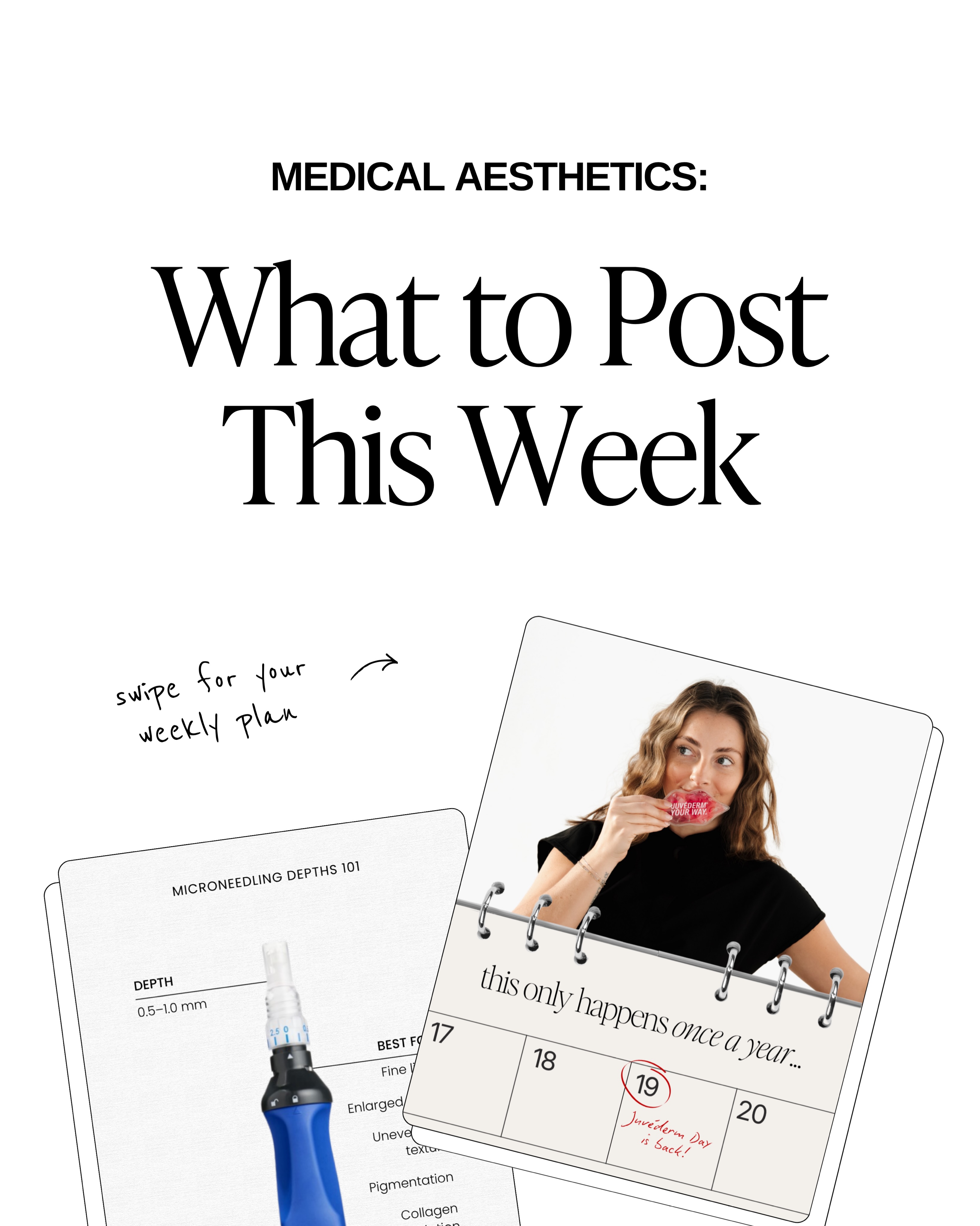 The Aesthetic Vault Facebook ad: If you have NO CLUE what to post…