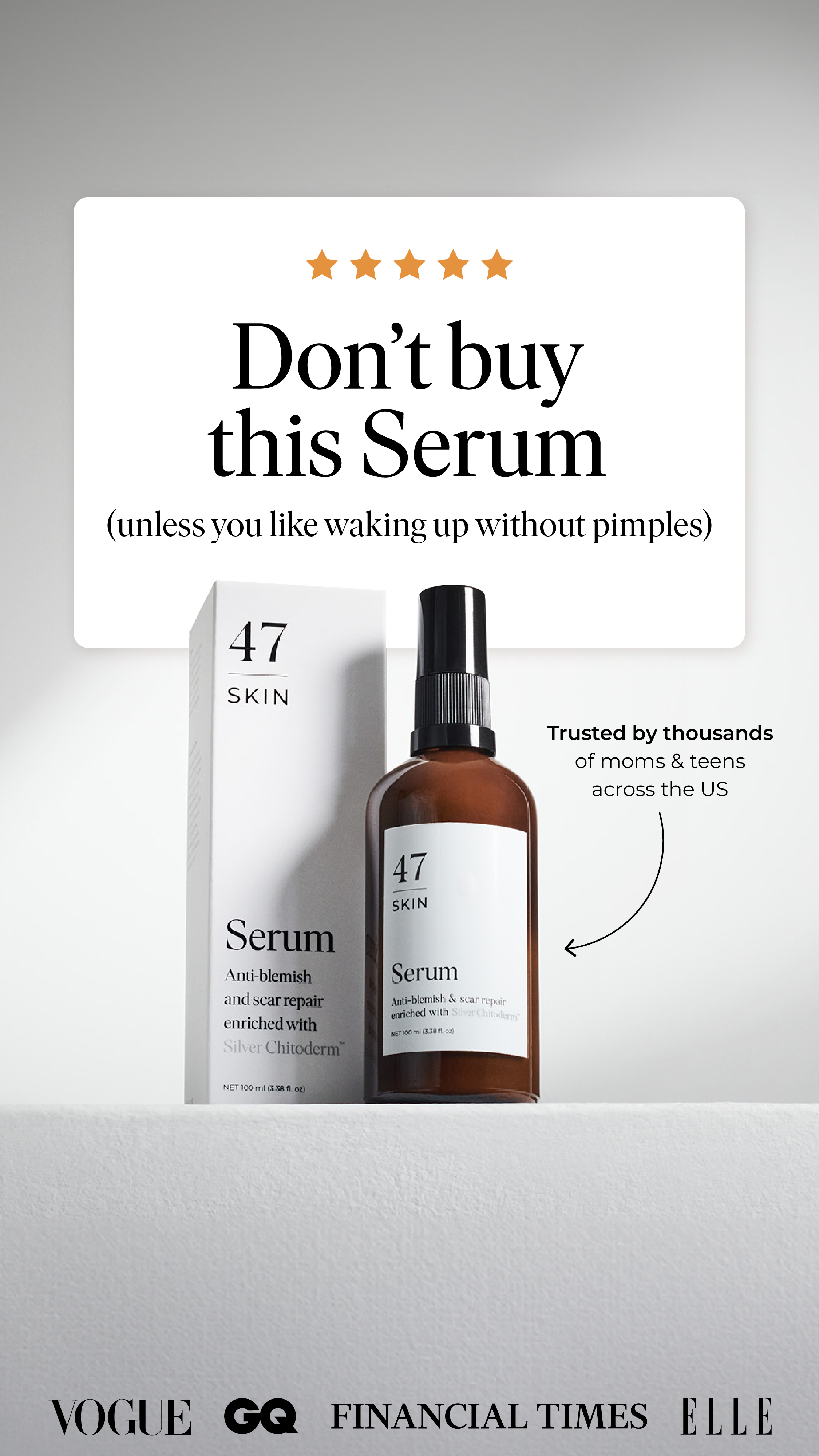 47Skin Facebook ad