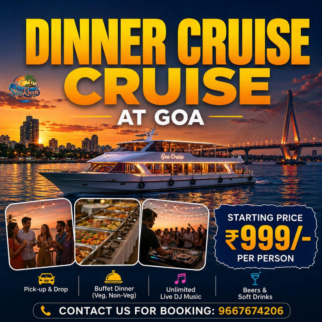 SeaRush Adventures Goa Facebook ad