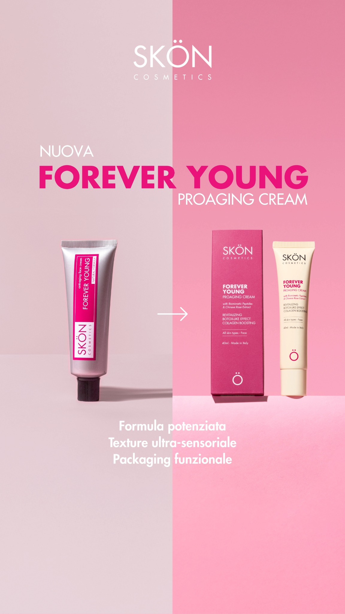 SKÖN Cosmetics Facebook ad