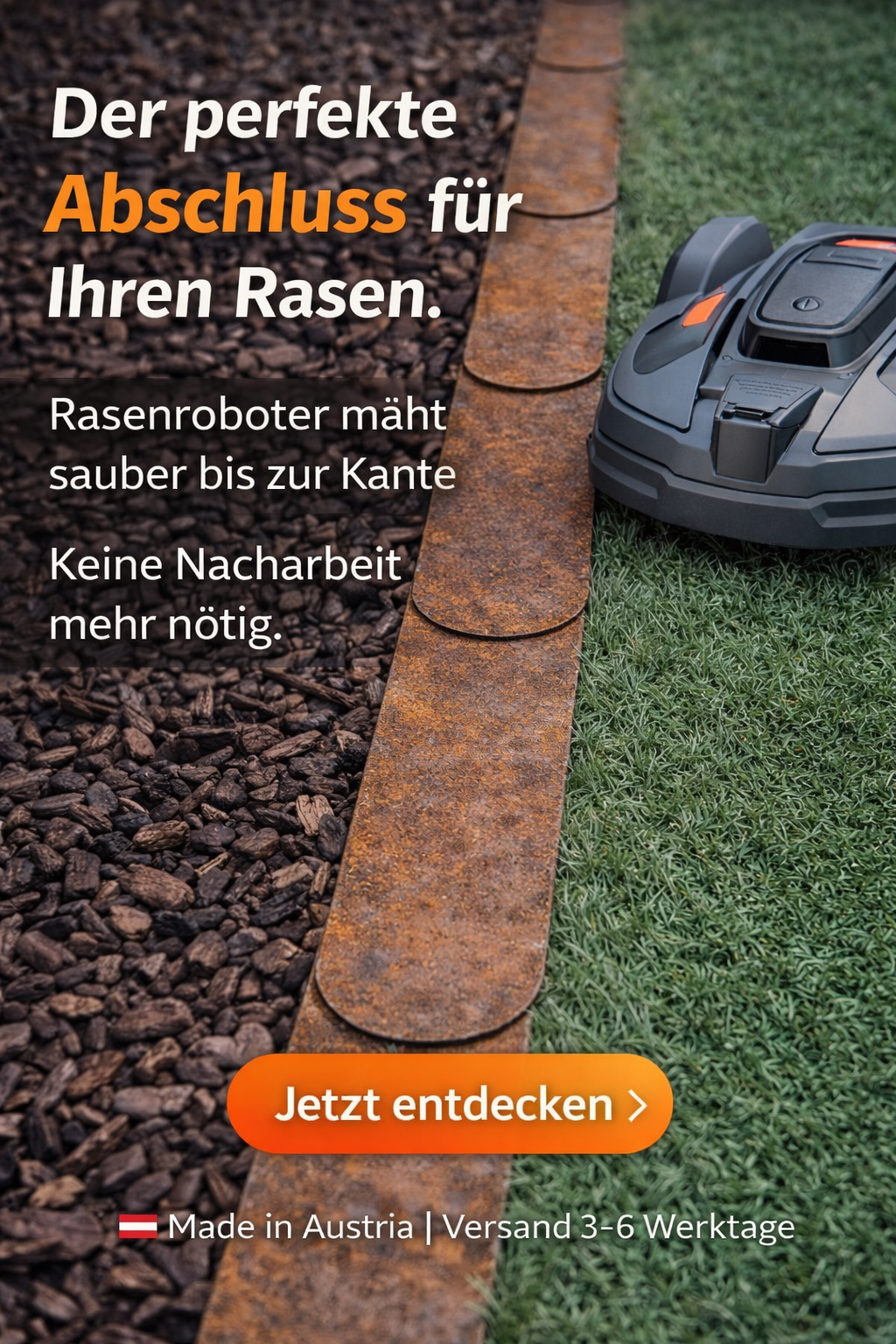 Rasenkantemetall Facebook ad