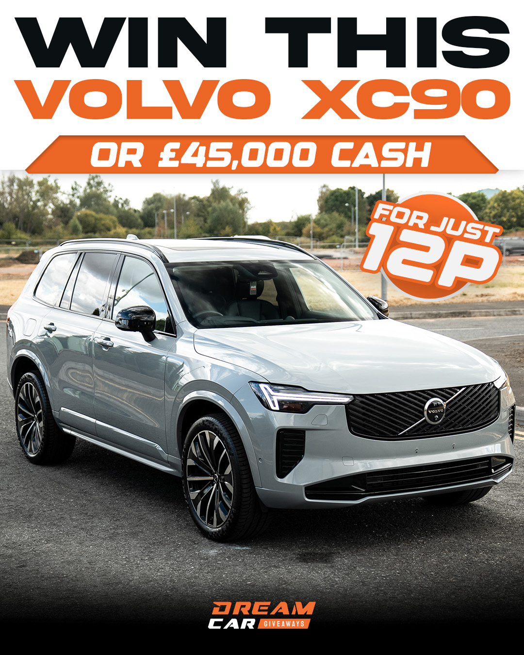 Dream Car Giveaways Facebook ad