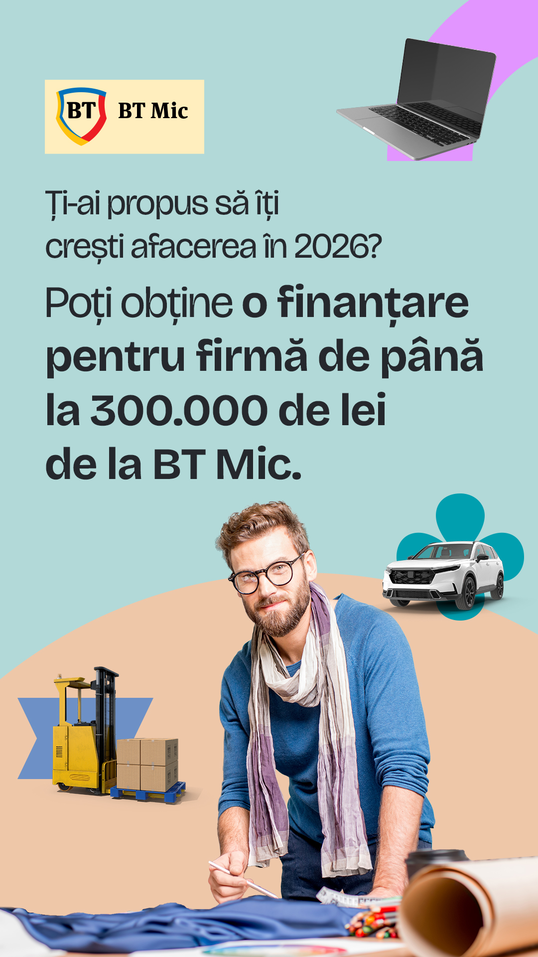 Banca Transilvania Facebook ad