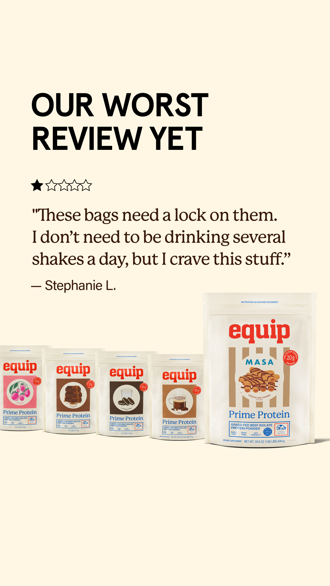Equip Facebook ad