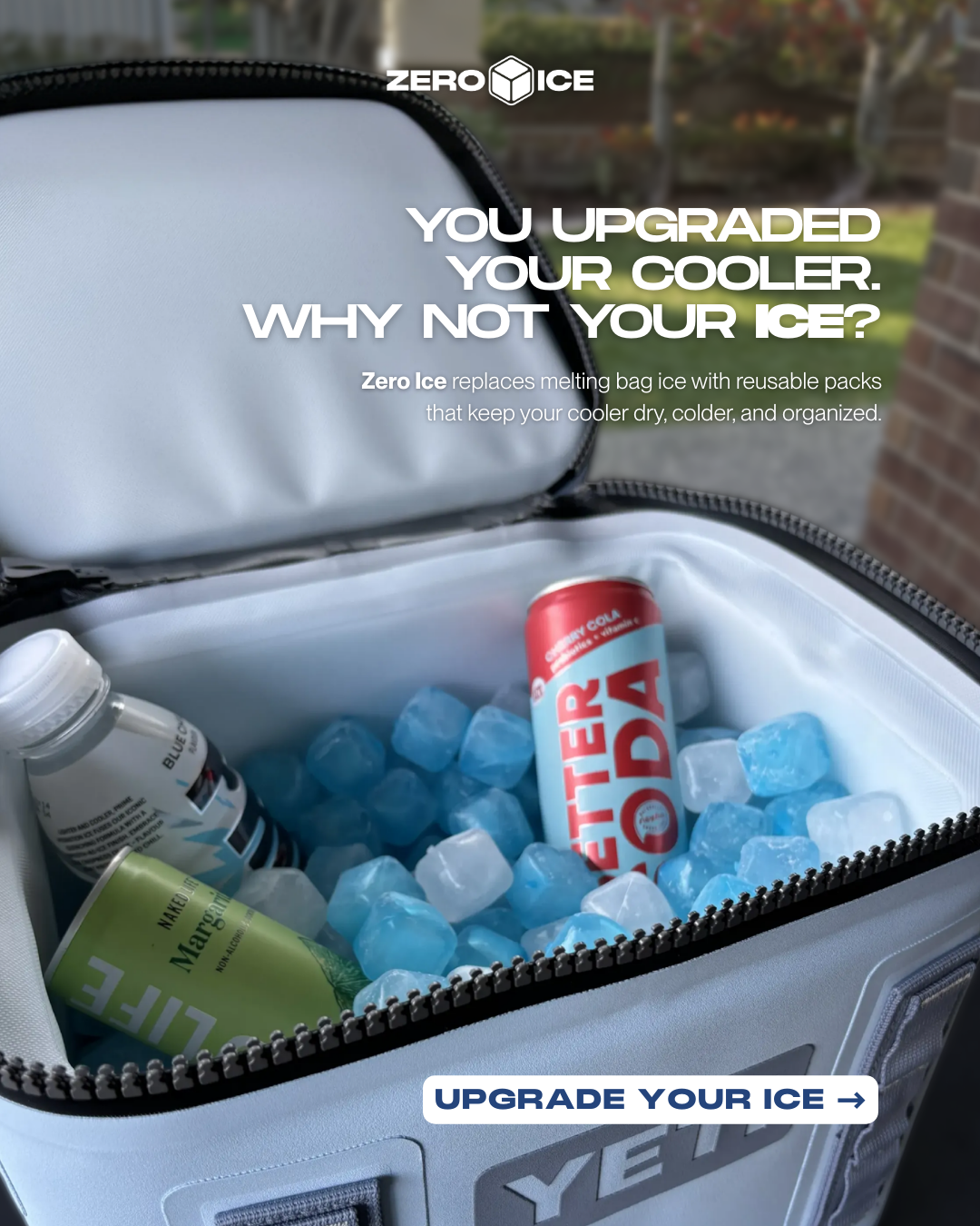 ZERO ICE Facebook ad