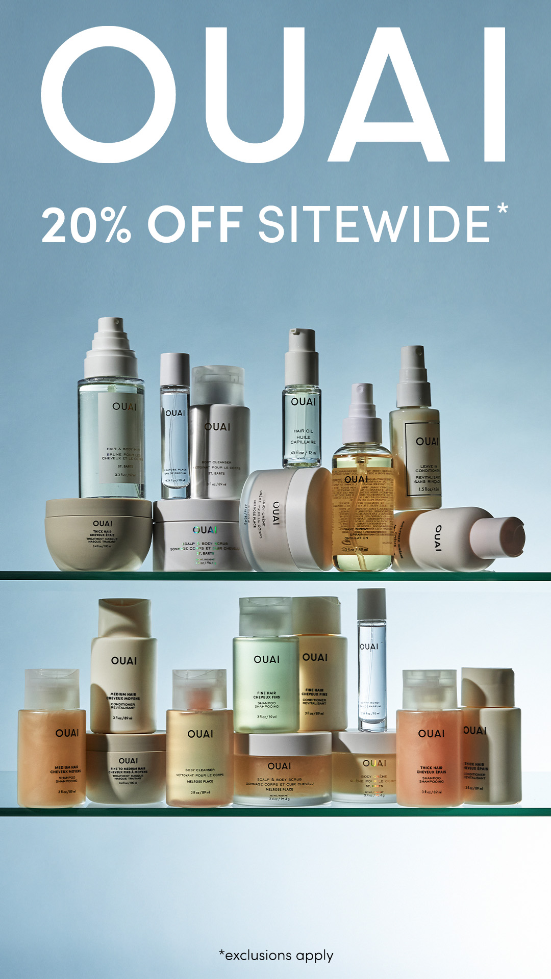 OUAI Facebook ad