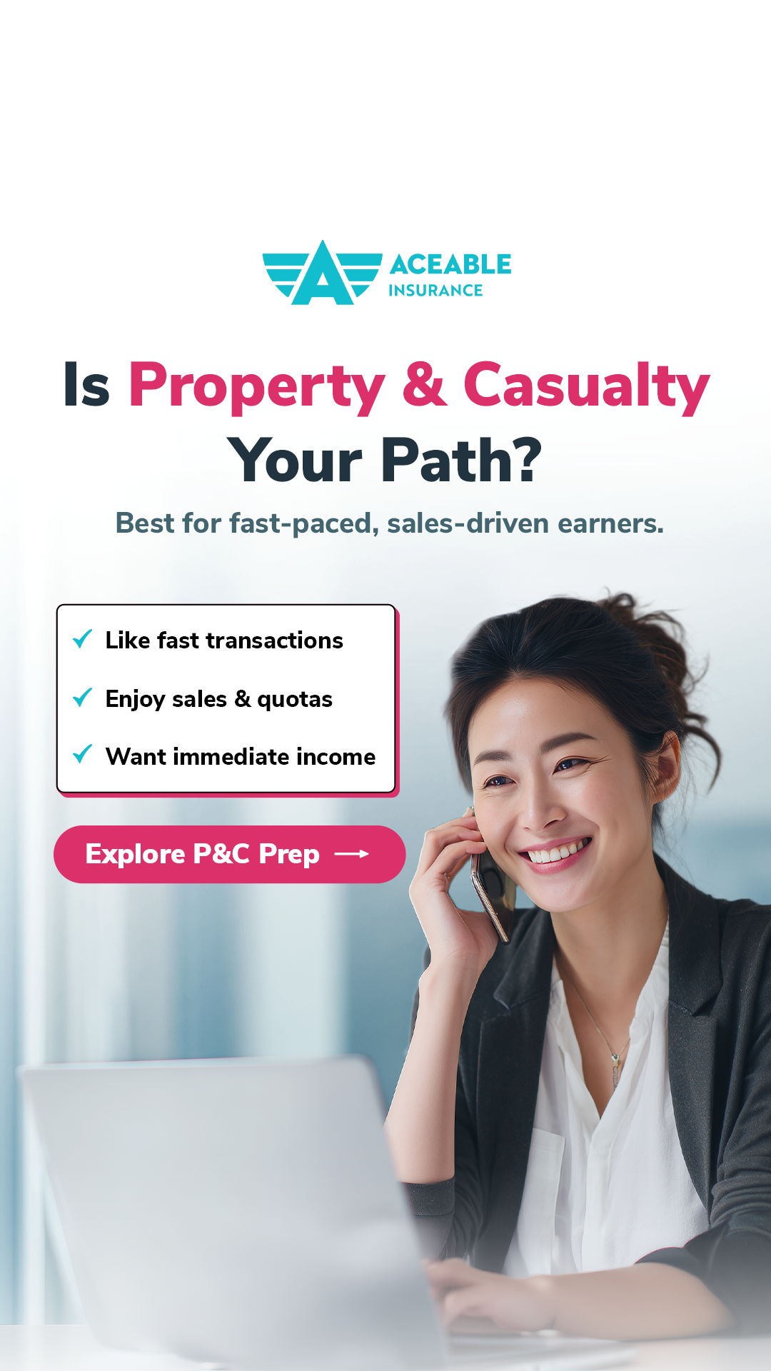 Aceable Insurance Facebook ad