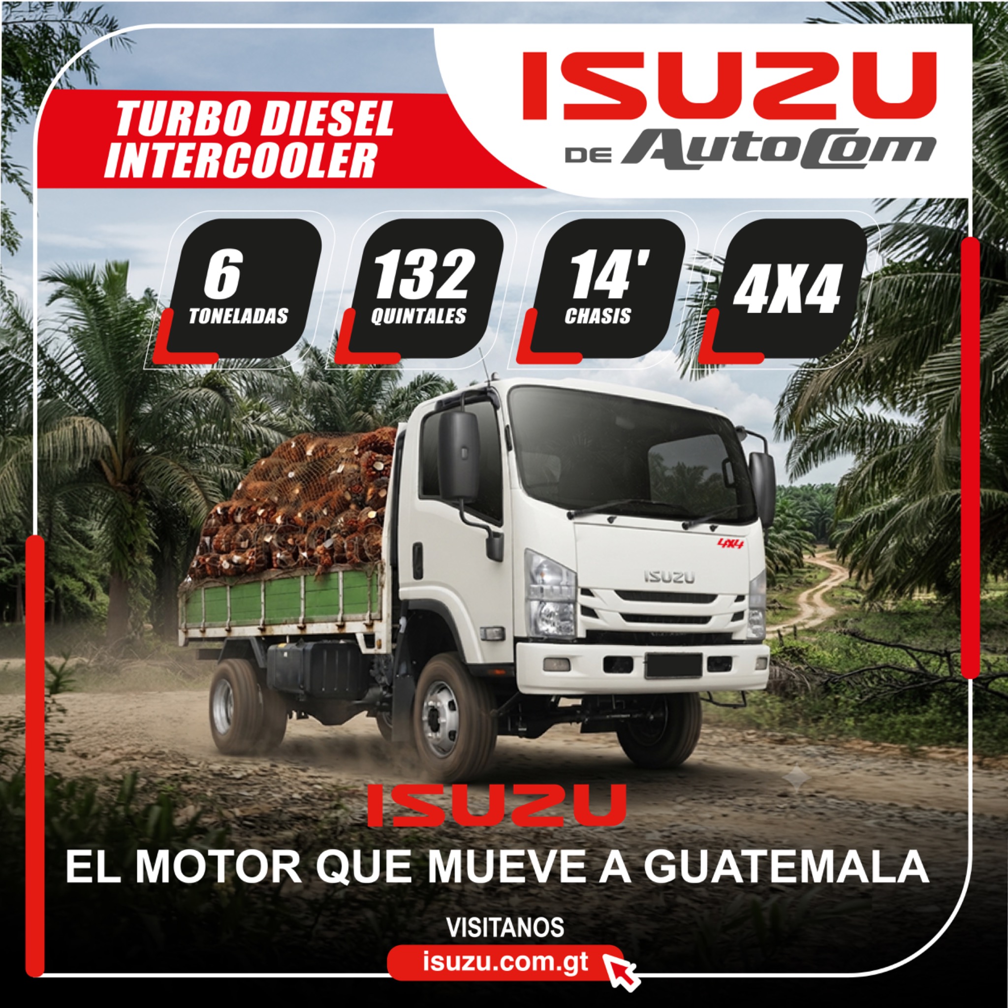 Isuzu Guatemala Facebook ad