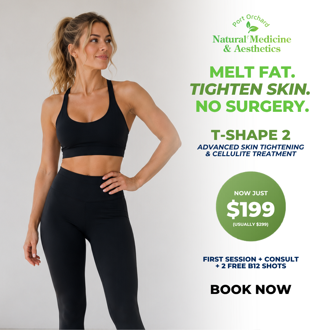 Port Orchard Natural Medicine and Aesthetics Facebook ad