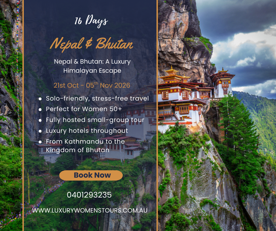 Luxury Women's Tours Facebook ad