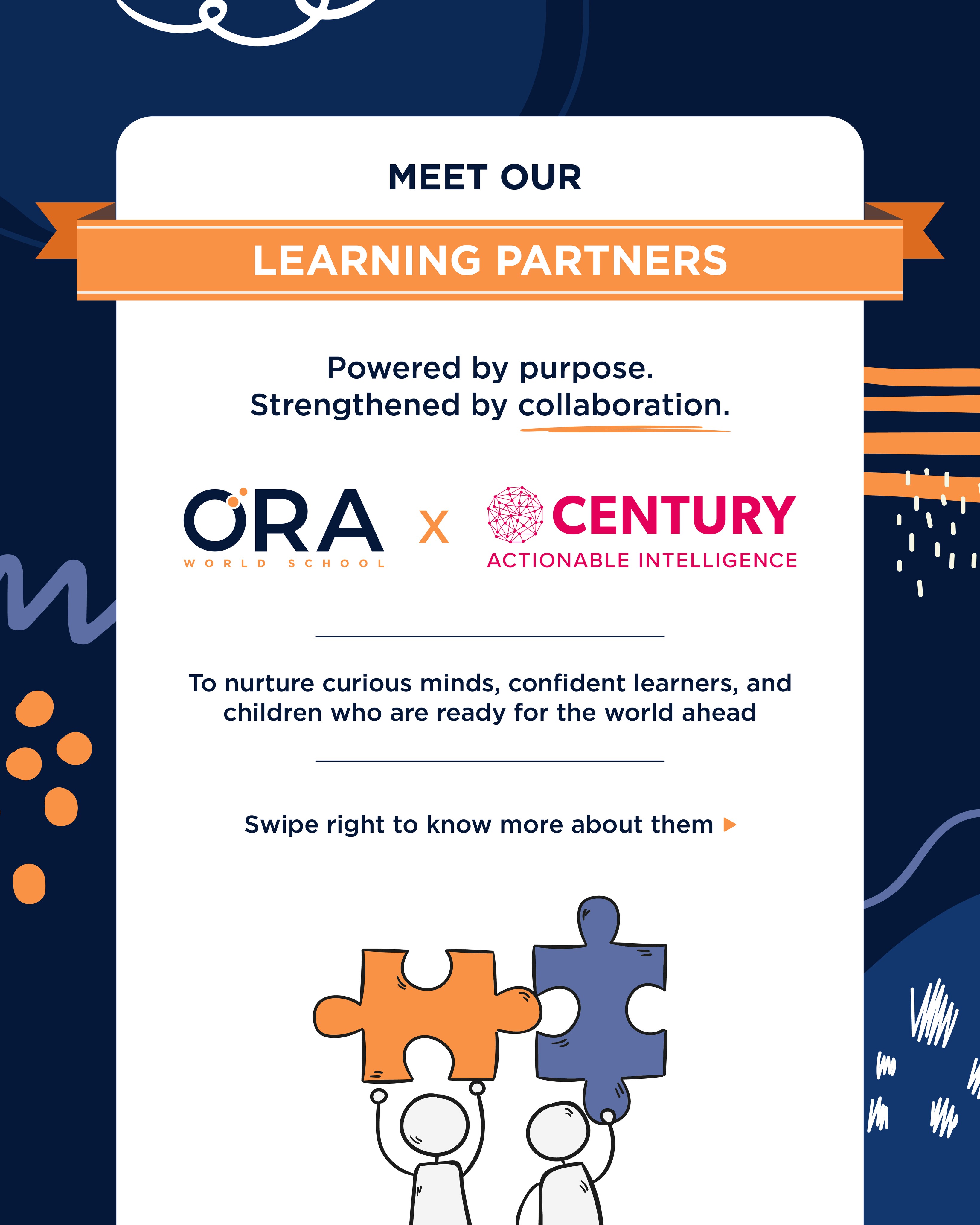 ORA World School Facebook ad