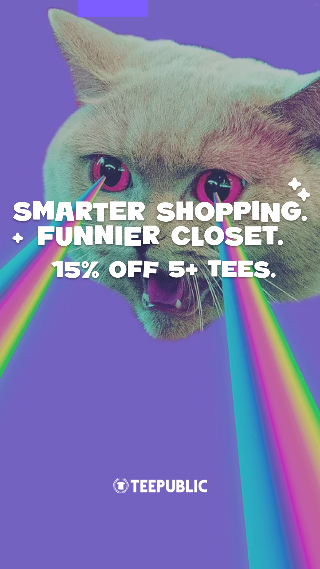 TeePublic.com Facebook ad