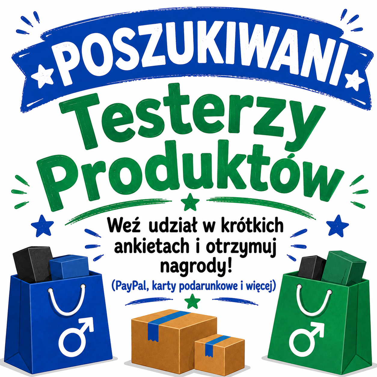 Toppaidsurveys Facebook ad: To szybkie, zabawne i łatwe.
