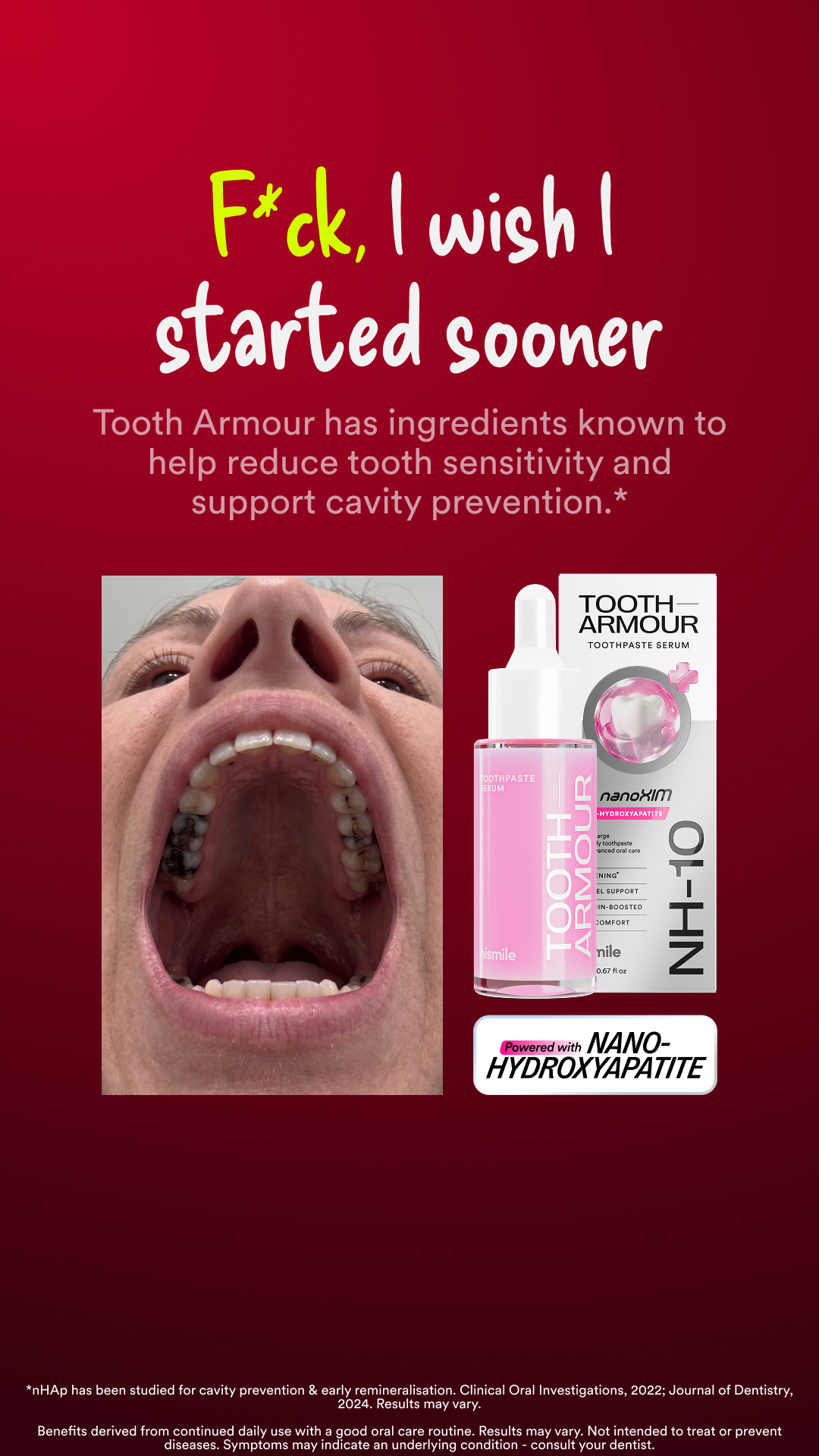 Hismile Facebook ad