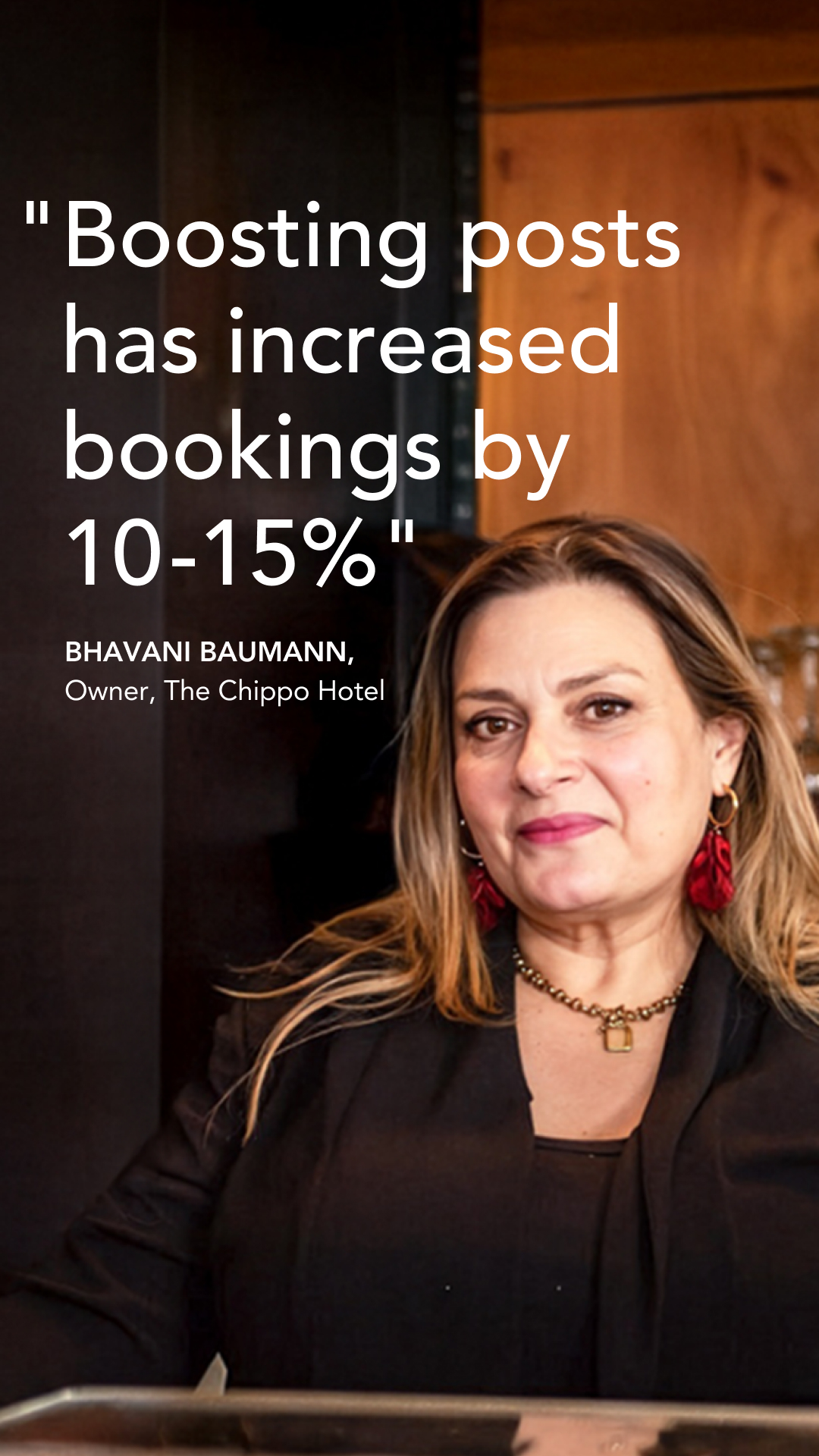 The Chippo Hotel Facebook ad
