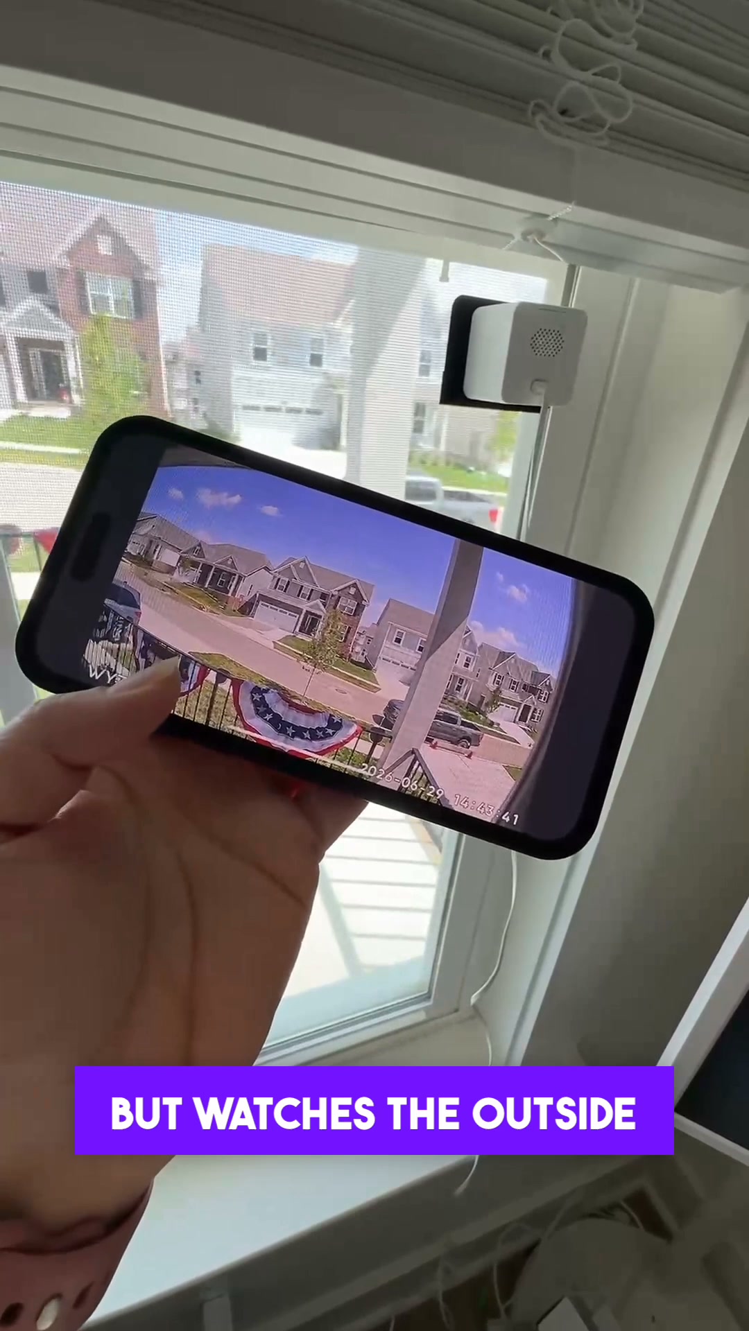 Wyze Facebook ad: Outdoor Security Camera. Zero Outdoor Installation.