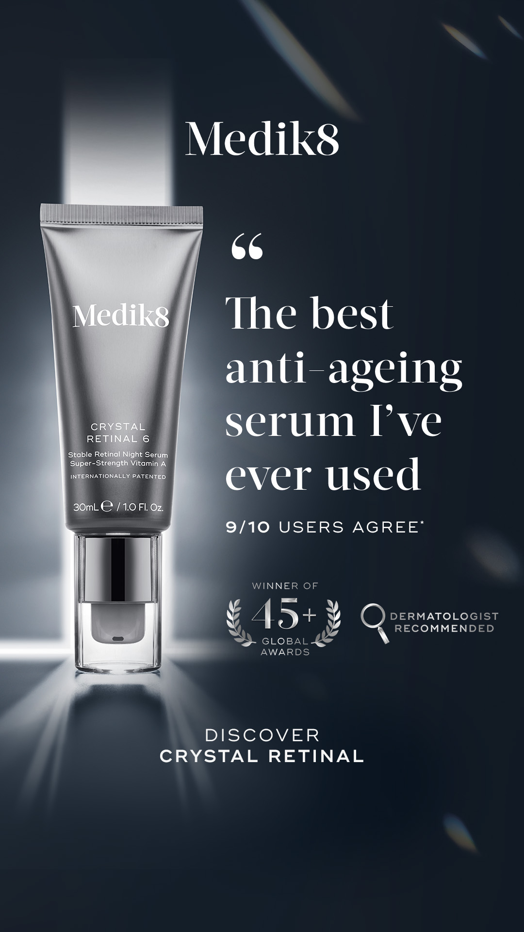 Medik8 Facebook ad