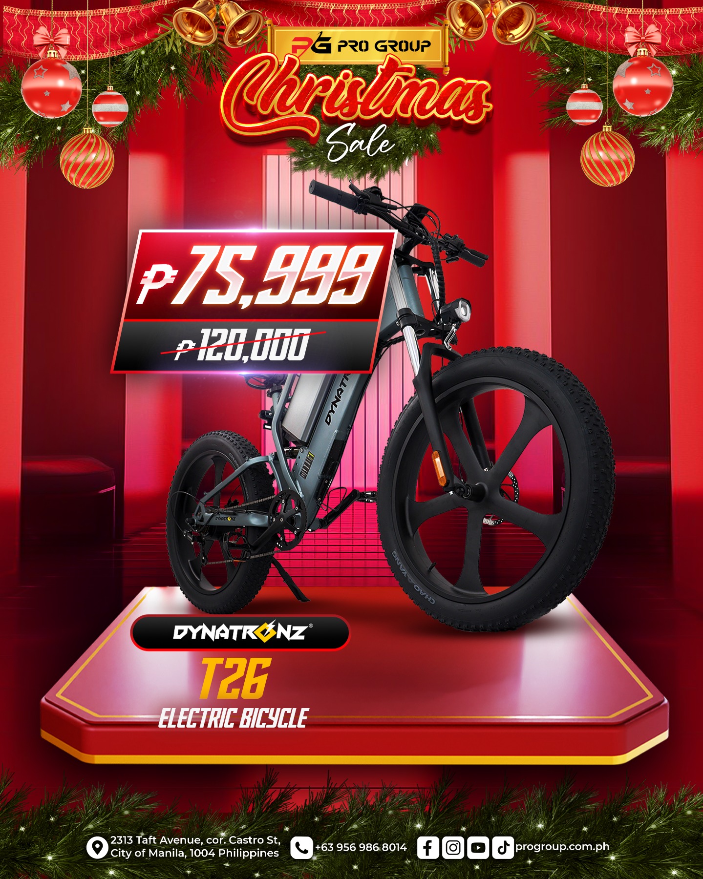 Pro Group E-Bike & Scooter Facebook ad: The holiday deals continue at ๐ฃ๐ฅ๐ข ๐๐ฅ๐ข๐จ๐ฃ!
