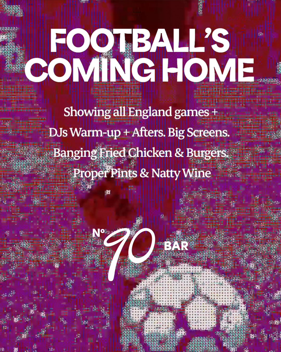 Number 90 Bar Facebook ad