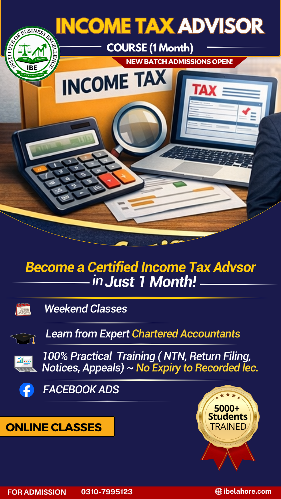 Institute of Business Excellence Facebook ad
