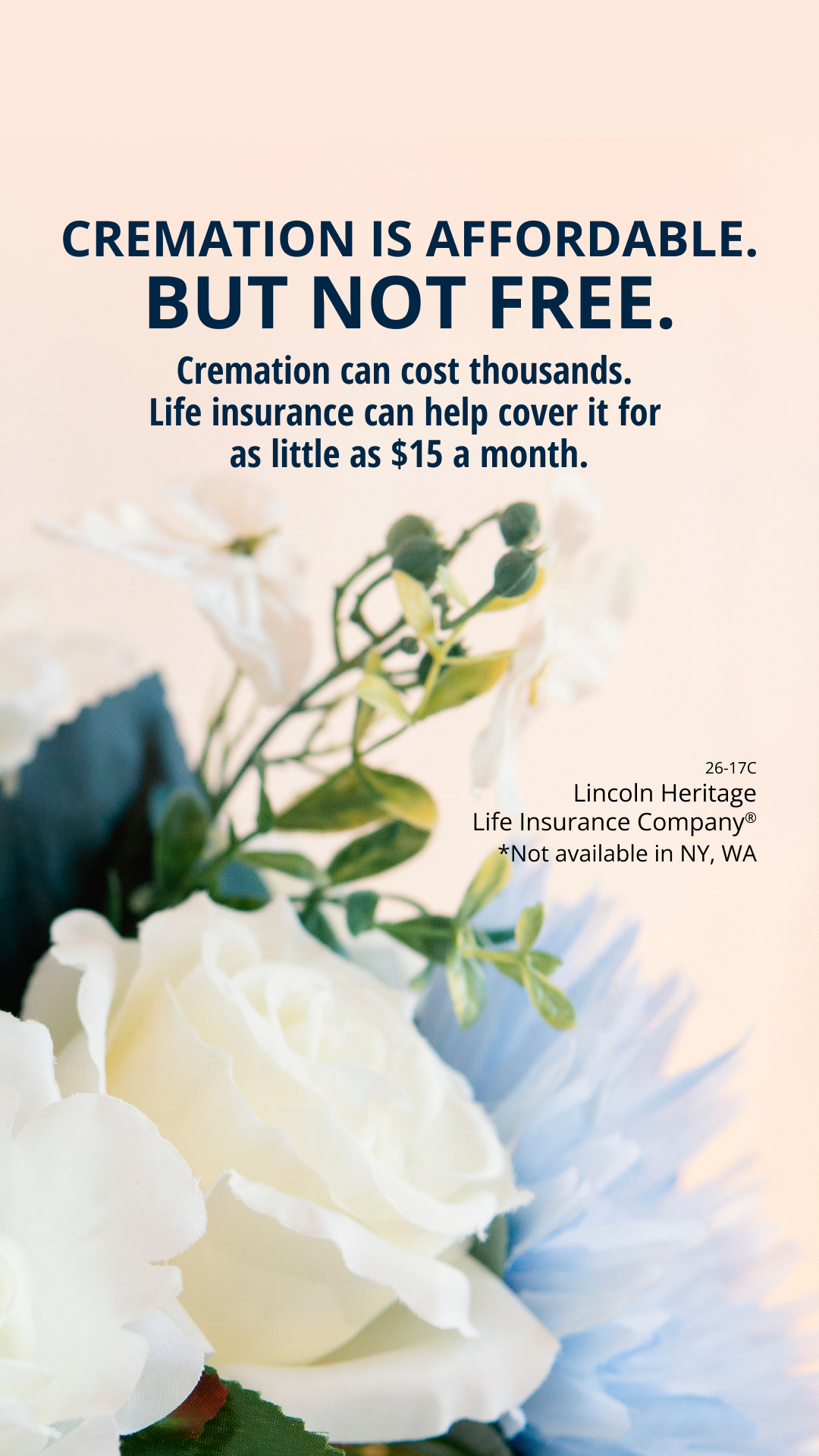 Lincoln Heritage Funeral Advantage Facebook ad