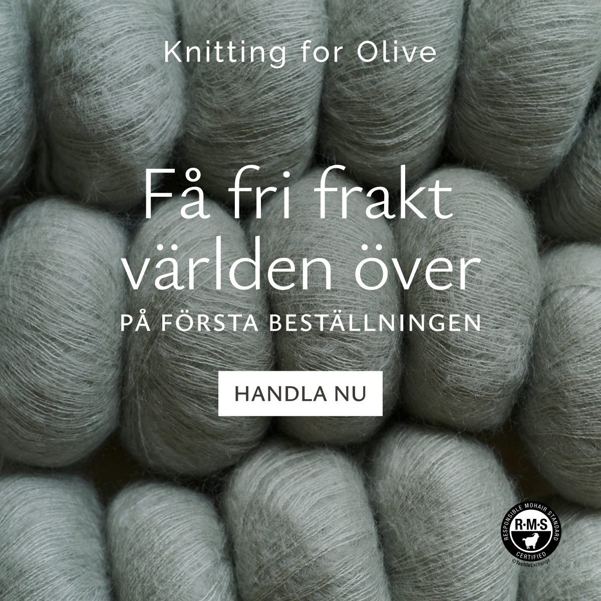 Knitting for Olive Facebook ad