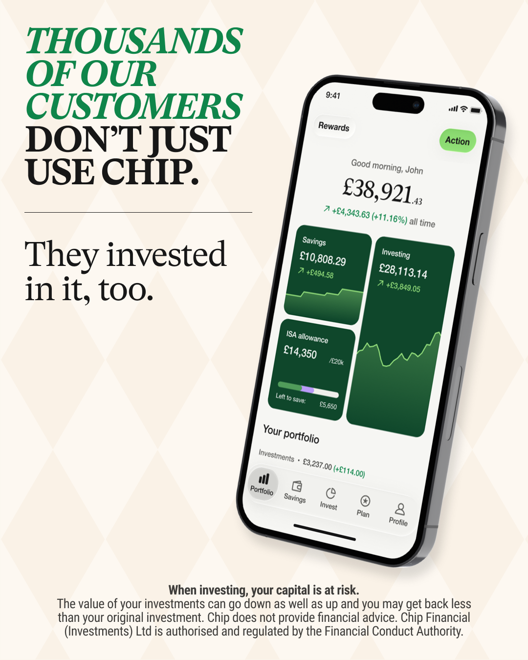 Chip Facebook ad from Jun 1, 2026