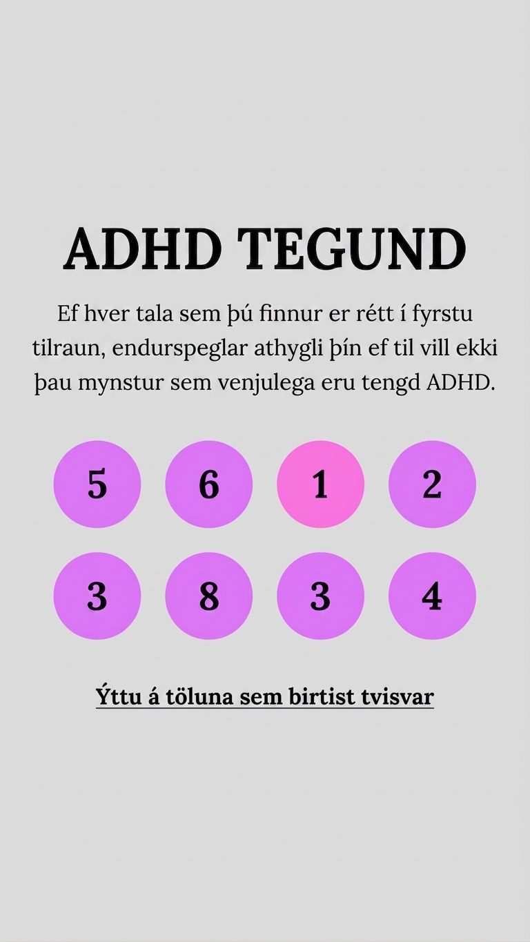 International Brain Test Facebook ad