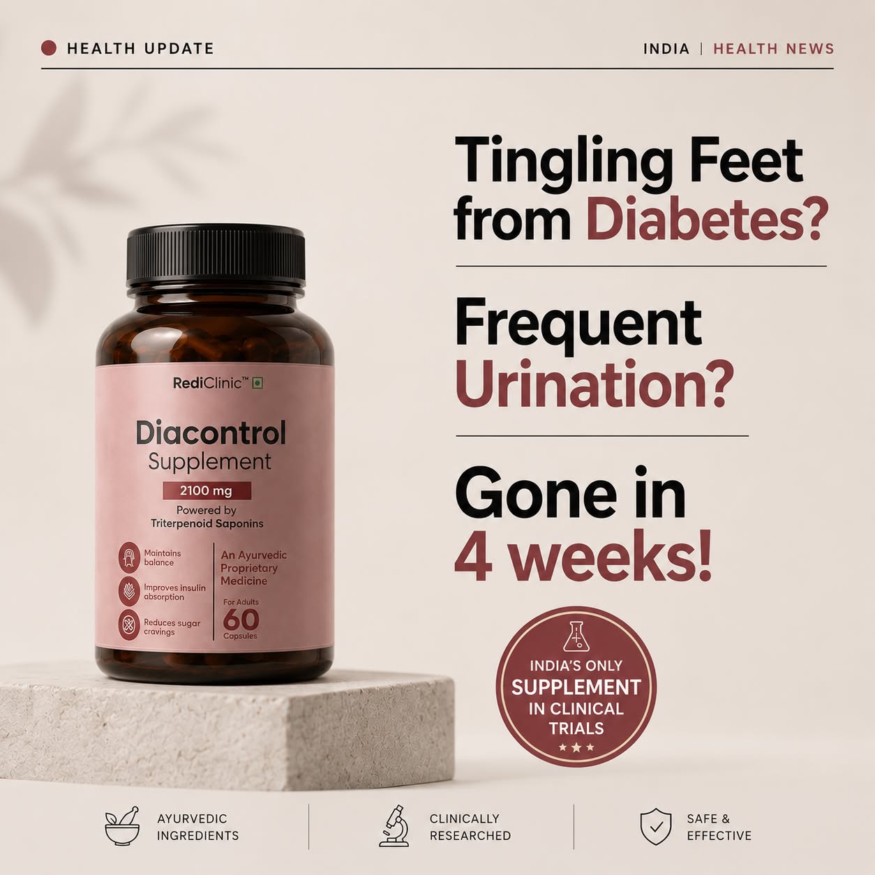 RediClinic Premium Wellness Facebook ad: A Smarter Addition to Your Daily Routine