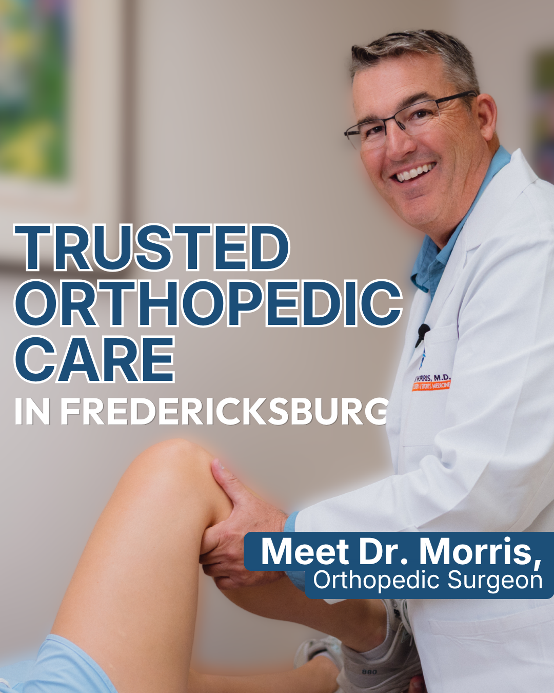 Clint Morris, M.D. Facebook ad: Joint pain shouldn’t keep you from enjoying life…