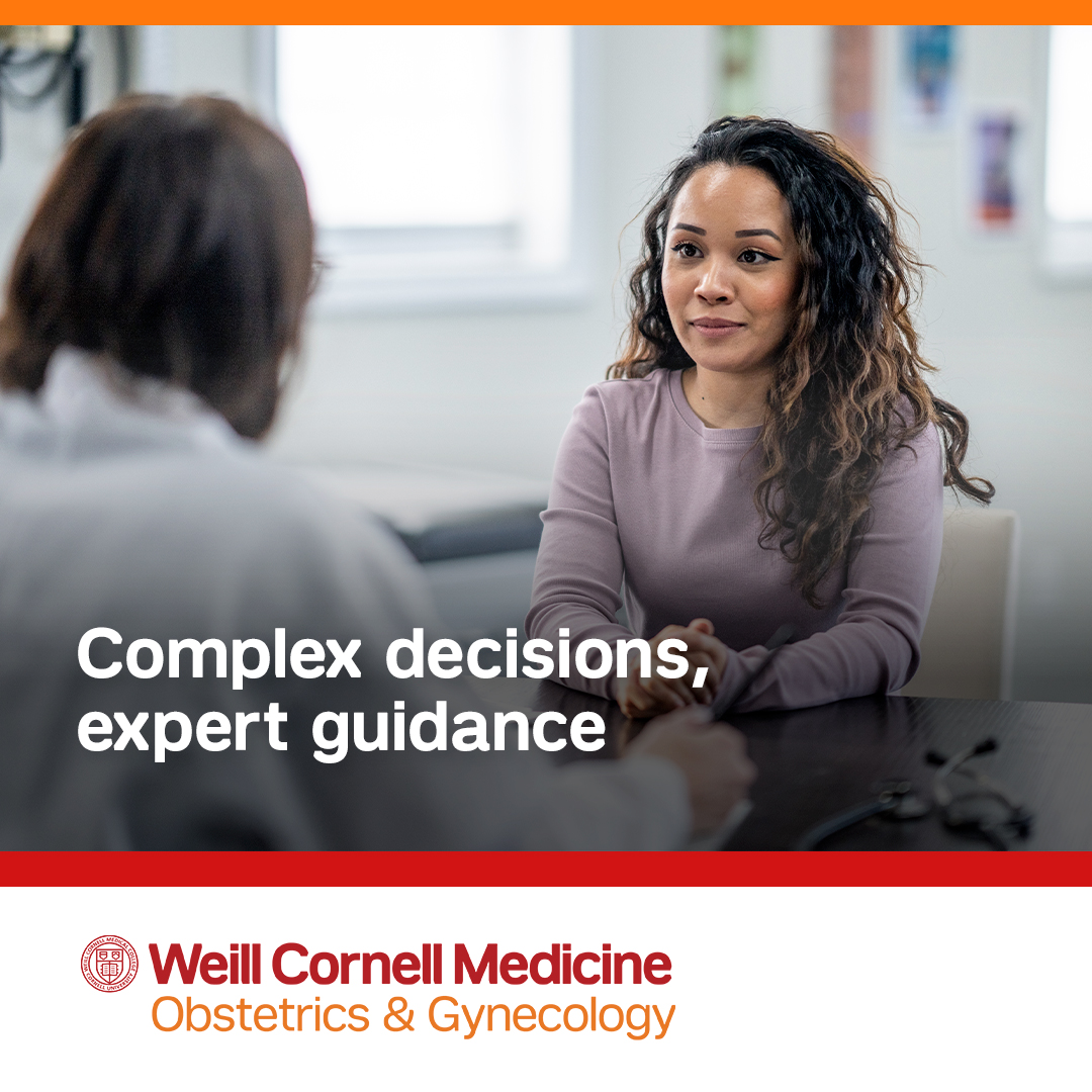 Weill Cornell Medicine Facebook ad