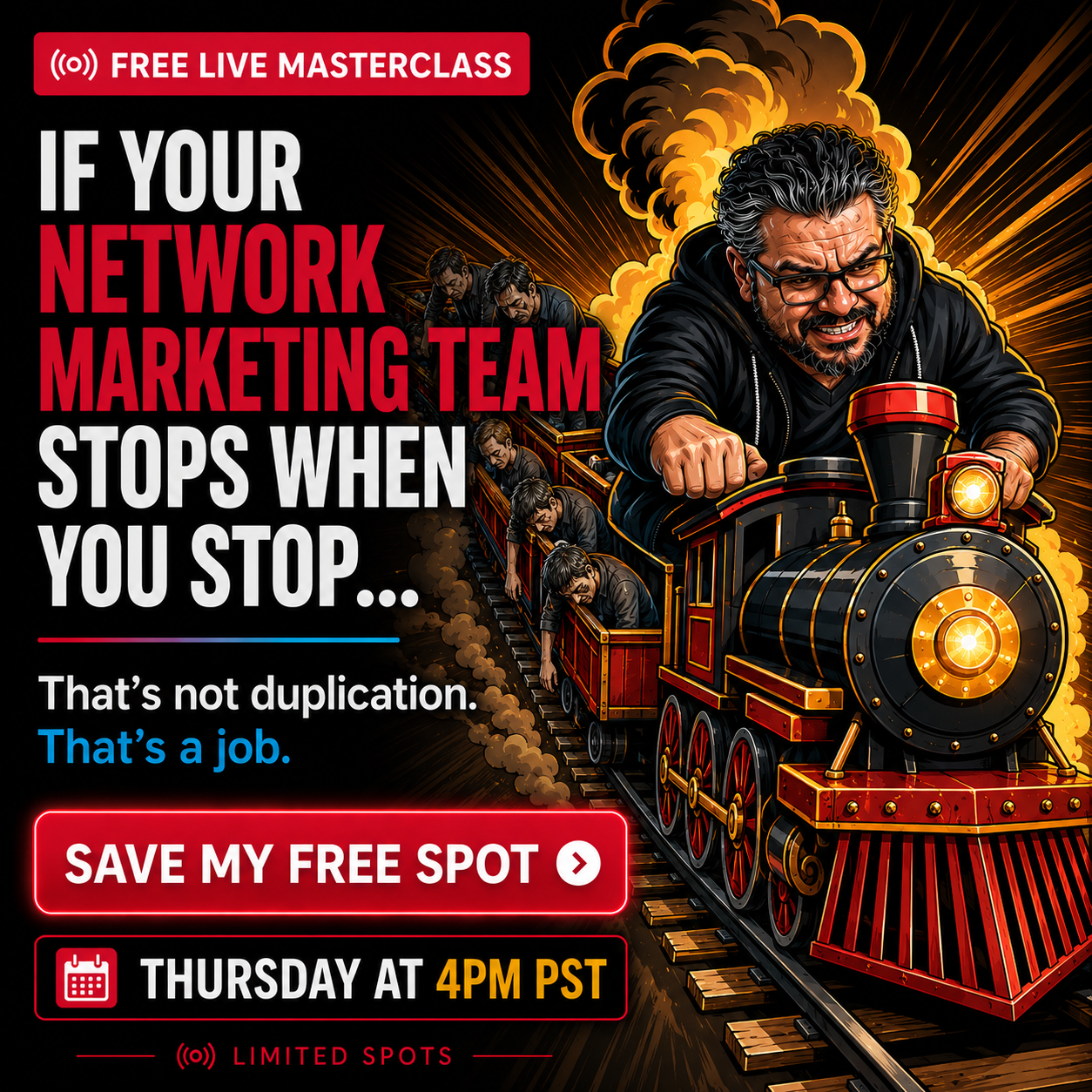 Attraction Marketing Facebook ad