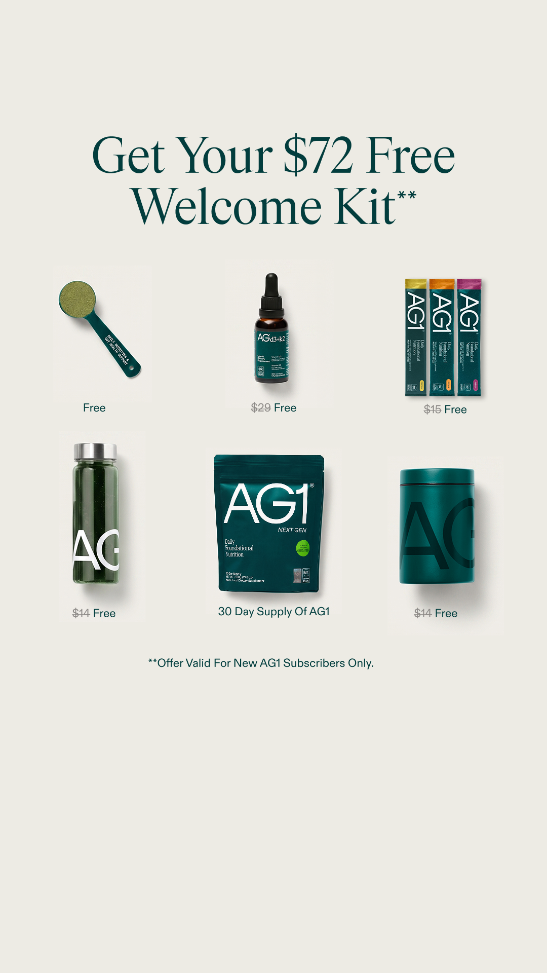 AG1 by Athletic Greens Facebook ad