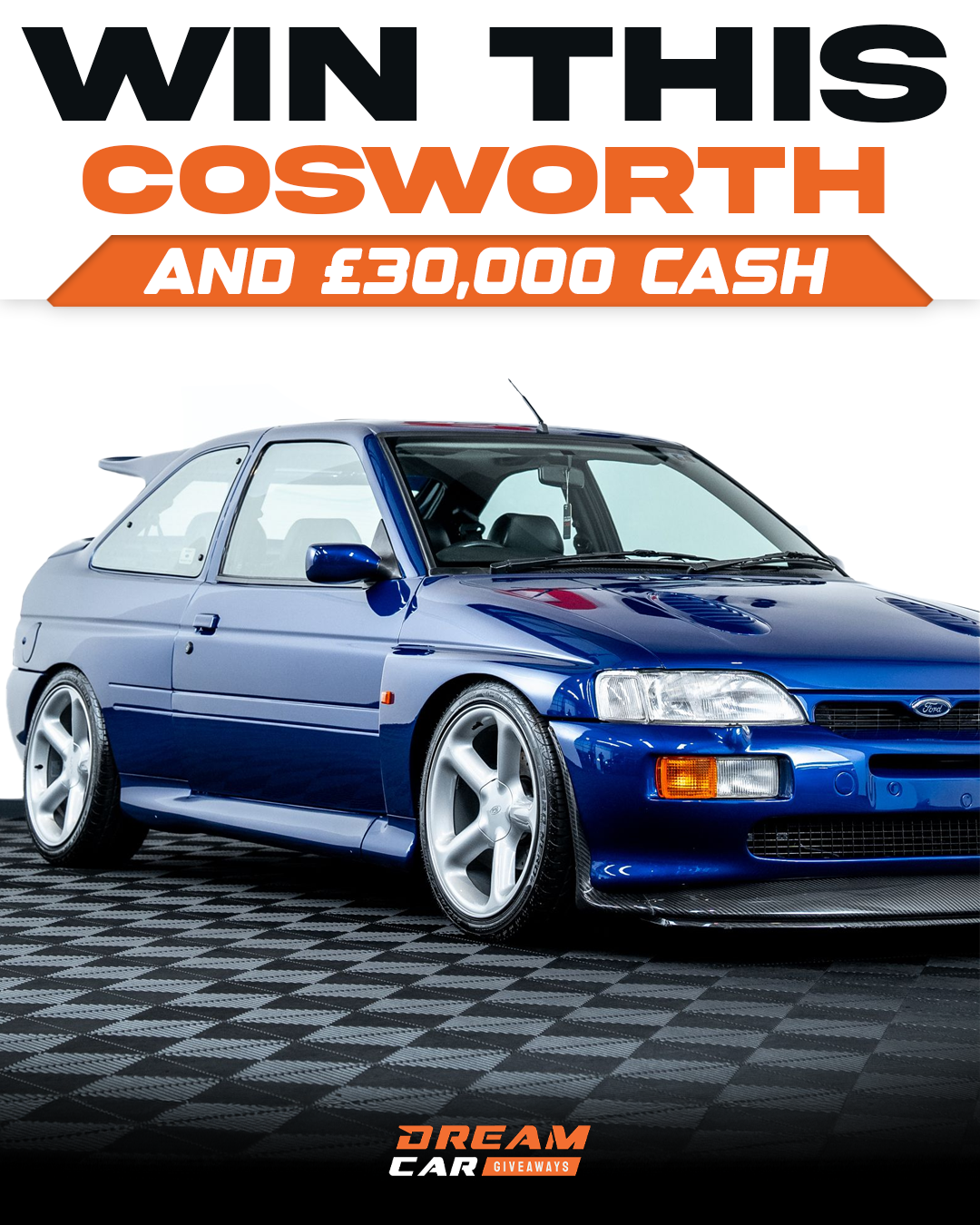 Dream Car Giveaways Facebook ad