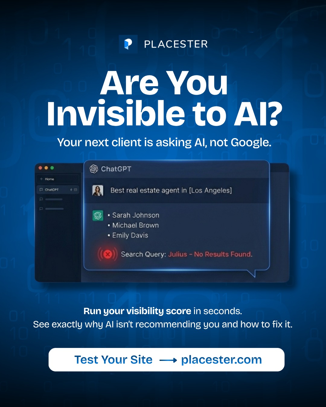 Placester Facebook ad