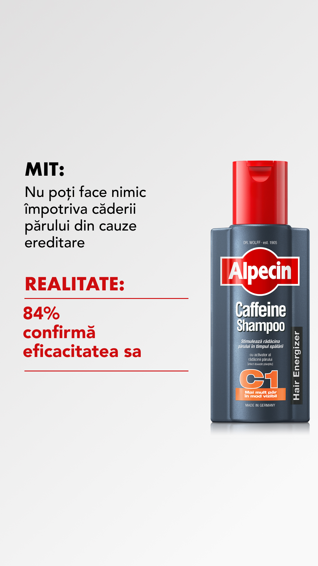 Alpecin Facebook ad