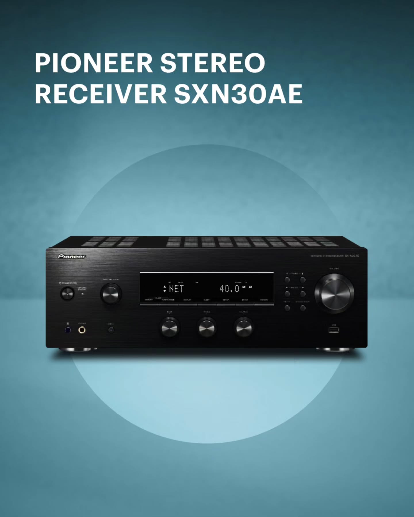 Pult Electronics Cyprus Facebook ad: PIONEER SXN30AE Stereo Receiver